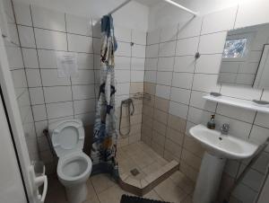Koupelna v ubytování Casa Aura Costinești