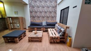 Posezení v ubytování HOSPEDAJE EN ESPLENDOR
