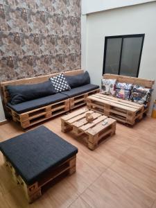 Posezení v ubytování HOSPEDAJE EN ESPLENDOR