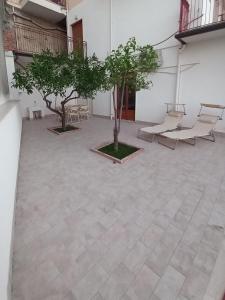 Patio alebo iná vonkajšia časť ubytovania Casa vacanze Blu Taormina