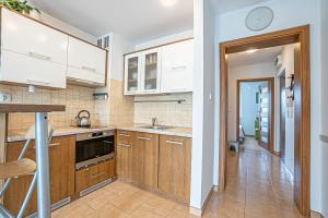 Dapur atau dapur kecil di Apartament z tarasem na dachu - u Ani +14 gambar