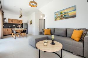 A kitchen or kitchenette at AVGOUSTIDIS APARTMENTS