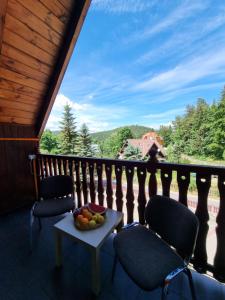 Balkón nebo terasa v ubytování Hotel Karkonosze