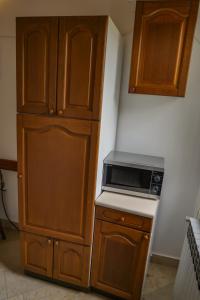 Kuchyň nebo kuchyňský kout v ubytování Apartmani Ivana