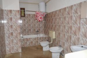 Koupelna v ubytování Apartmani Ivana