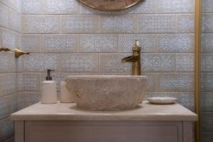 Koupelna v ubytování La Corda - renovated apartment in Corfu town