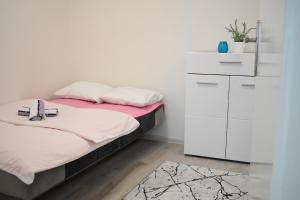 Postel nebo postele na pokoji v ubytování Apartman Maja