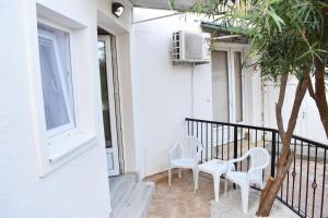 Balkón nebo terasa v ubytování Apartman Maja