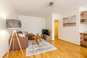 TV a/nebo společenská místnost v ubytování Tallinna mnt 2, Apartment 3