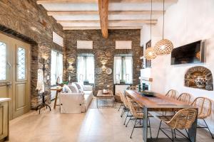 A seating area at The Old Court Council Luxury mansion by Ifigeneia