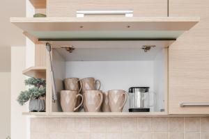 Kuchyň nebo kuchyňský kout v ubytování Tallinna mnt 2, Apartment 3