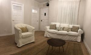 Posezení v ubytování La Casita de El Montan Baja