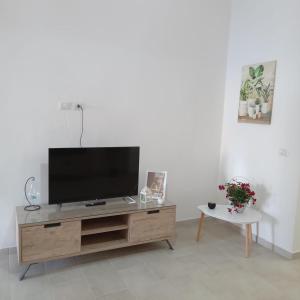 Telewizja i/lub zestaw kina domowego w obiekcie Casa Angelina Summer