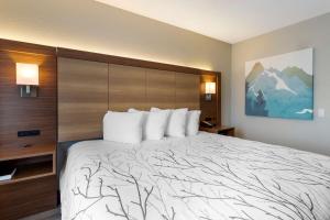 Hotel LeBlanc Best Western Signature Collection客房内的一张或多张床位