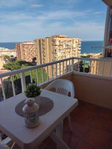 Balkón nebo terasa v ubytování Estudio IRIS Vista al Mar- Costa del Sol