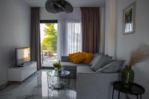 TV a/nebo společenská místnost v ubytování Pine Resort