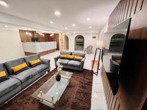 Posezení v ubytování Casona Plaza Hotel Cusco