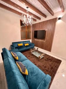 TV a/nebo společenská místnost v ubytování Casona Plaza Hotel Cusco