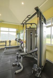 Fitness centrum a/nebo fitness zařízení v ubytování Abai Lodges & Spa