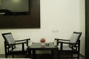 Posezení v ubytování Hotel Anand Empire Near New Delhi Railway Station