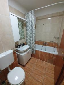 Kúpeľňa v ubytovaní Apartment Diana Split Znjan