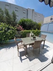 Balkón alebo terasa v ubytovaní Apartment Diana Split Znjan