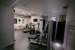 Het fitnesscentrum en/of fitnessfaciliteiten van Fiftyseven Hotel Copenhagen