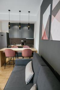 Posedenie v ubytovaní STAMATINA'S LUXURY APARTMENTS (DELUXE SUITE)