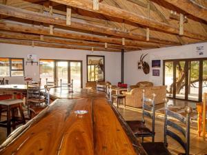 A restaurant or other place to eat at Zoutpanputs Game Lodge