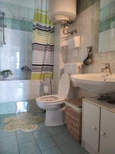 Koupelna v ubytování Apartman Joy
