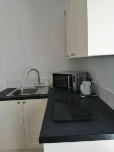 Kuchyň nebo kuchyňský kout v ubytování Studio self catering