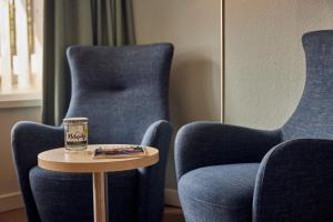 Posezení v ubytování WestCord Hotel de Wadden