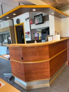 The lobby or reception area at Egg Hôtel Sarcelles