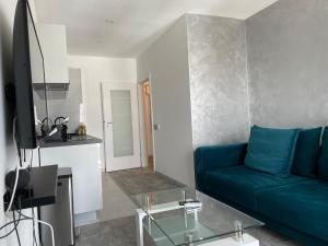 TV/trung tâm giải trí tại Cozy 2-Room Penthouse Lakeview W14