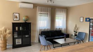 Posezení v ubytování Korall Apartman
