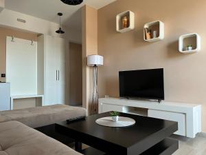 TV a/nebo společenská místnost v ubytování Bella Vista B&B