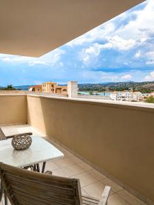 A balcony or terrace at Venetia apartment Még 27 kép