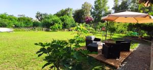 A garden outside B&B Tifeo