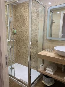 Koupelna v ubytování Hostal San Fernando