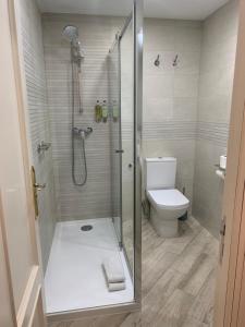 Koupelna v ubytování Hostal San Fernando