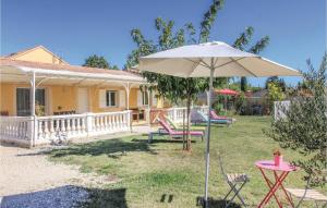 Κήπος έξω από το Gorgeous Home In Mountboucher Sur Jabro