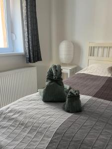 Posteľ alebo postele v izbe v ubytovaní Dora apartment near Buda Castle with PARKING!