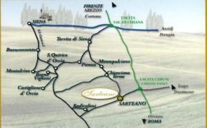 Fotografia z galérie ubytovania Mansarda con solarium panoramico su centro storico di Sarteano vicino alle famose terme della Val d'Orcia v destinácii Sarteano