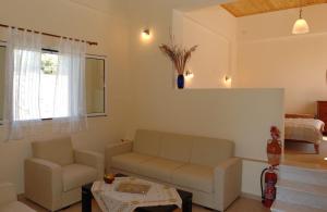 Posezení v ubytování Harmony Villas