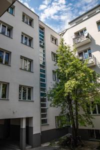 Budynek, w którym mieści się apartament