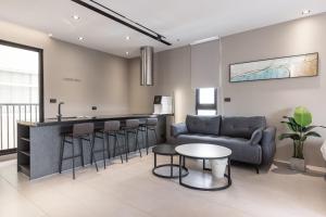 Posezení v ubytování House Apartment