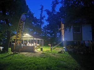 Vonkajšia záhrada v ubytovaní Fekete Gólya Pihenőház