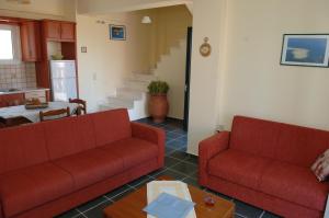 Posezení v ubytování Harmony Villas