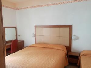 Postel nebo postele na pokoji v ubytování HOTEL VENUS