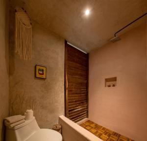 Koupelna v ubytování Casa Coyote Tulum